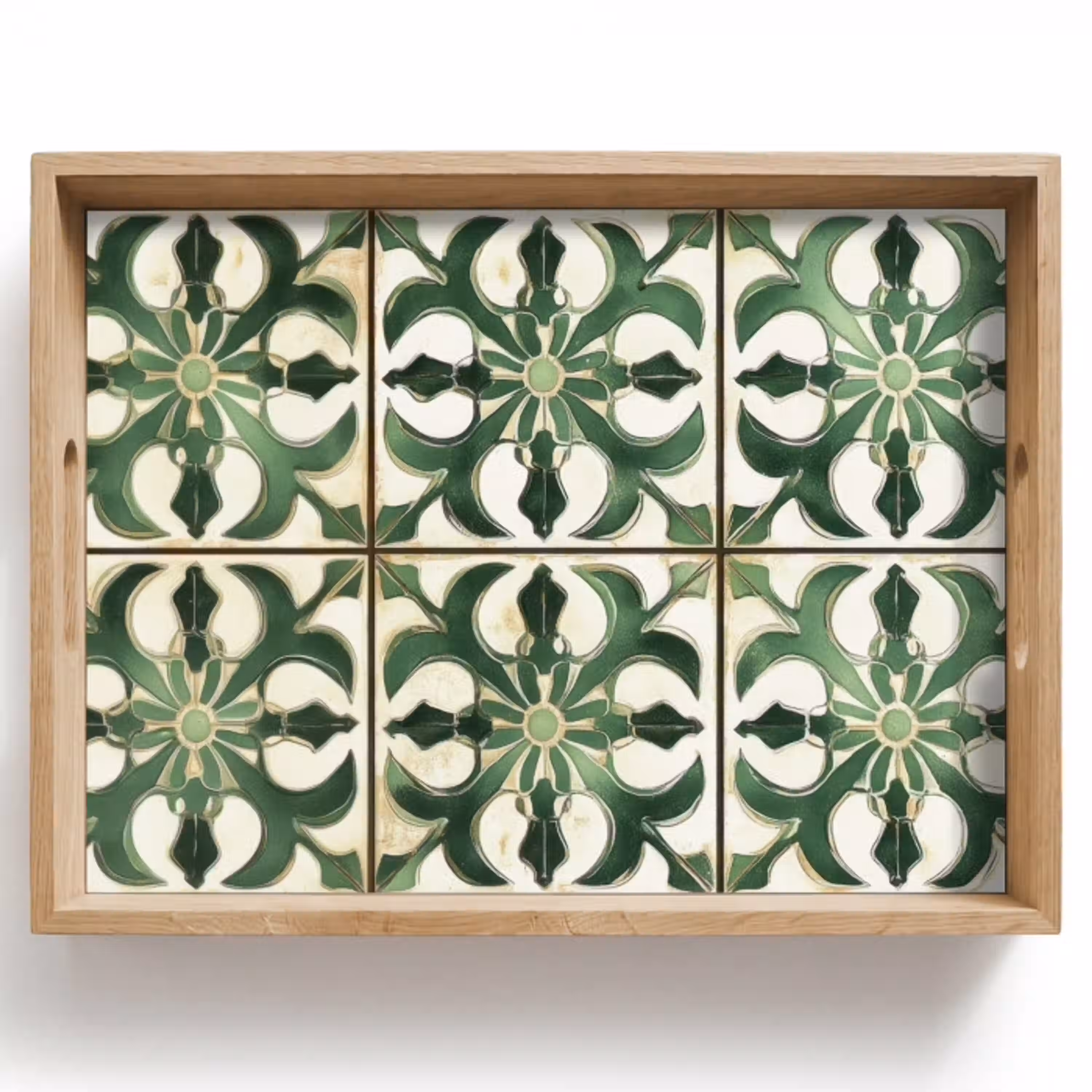 Interieur - Keramiek - Decoratie - Spaans Dienblad Rechthoek middel -z3d_shopping