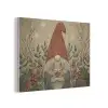 Kerstgnome - Konijntjes - Kleurrijk PET vilt klein -3d