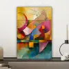 Kunst - Abstract - Modern canvas 2cm klein -sfeer6