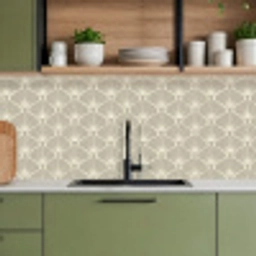 Paneel - Ginkgo - Zand keuken achterwand 2 middel 871 -sfeer3