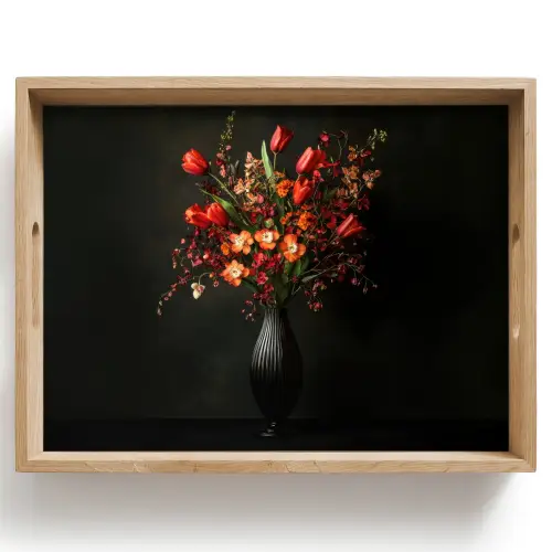 Bloemen - Takken - Boeket Dienblad Rechthoek middel -z3d_shopping