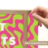 Abstract - Quote - Centraal - Roze Light Box met batterij (Wandlamp) middel -USP_websiteprintNL