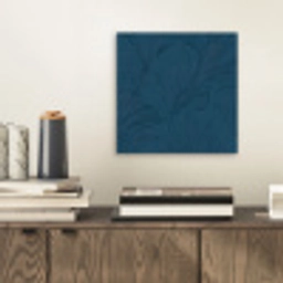 Abstract - Patroon - Donkerblauw - Elegant aluminium wit klein 46 -sfeer1