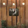 Haan - Rots - Landschap - Wolken tuinposter los doek klein -sfeer1