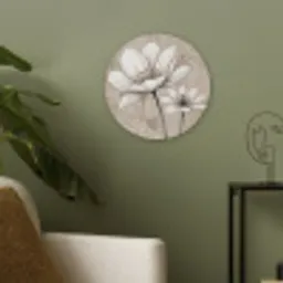Modern - Design - Wit Akoestische PET Vilt - Rond klein -sfeer2