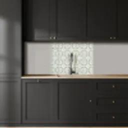 Klassiek - Pastel - Bloemaccent keuken achterwand 2 middel 865 -sfeer1