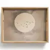 Vogel - Beige - Japandi Dienblad Rechthoek middel -z3d_shopping