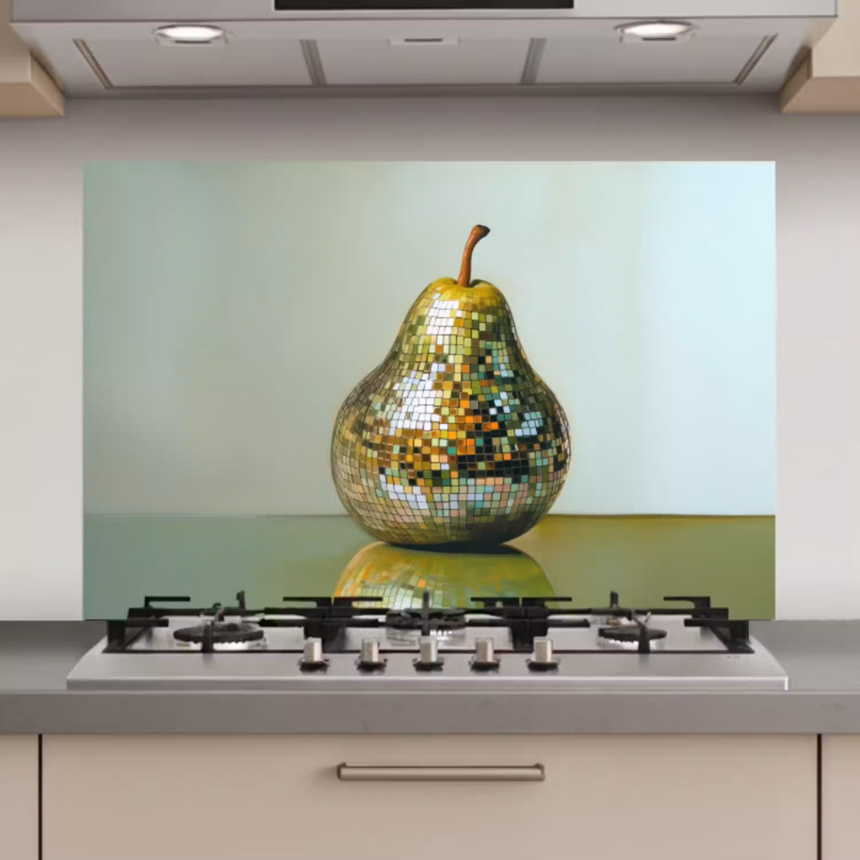 Fruit - Disco - Art - Glitter keuken achterwand spatscherm klein -3d_website