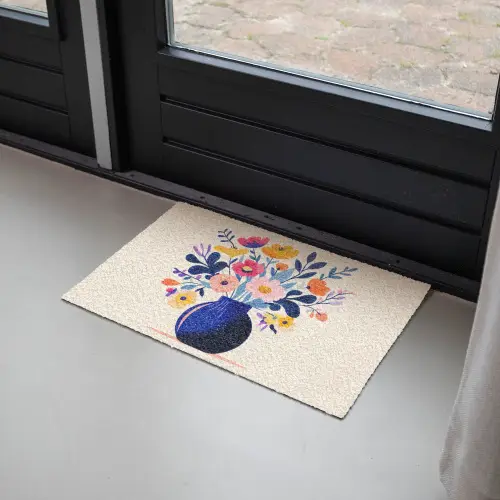 Vaas - Bloemen - Boeket Deurmat klein -sfeer2