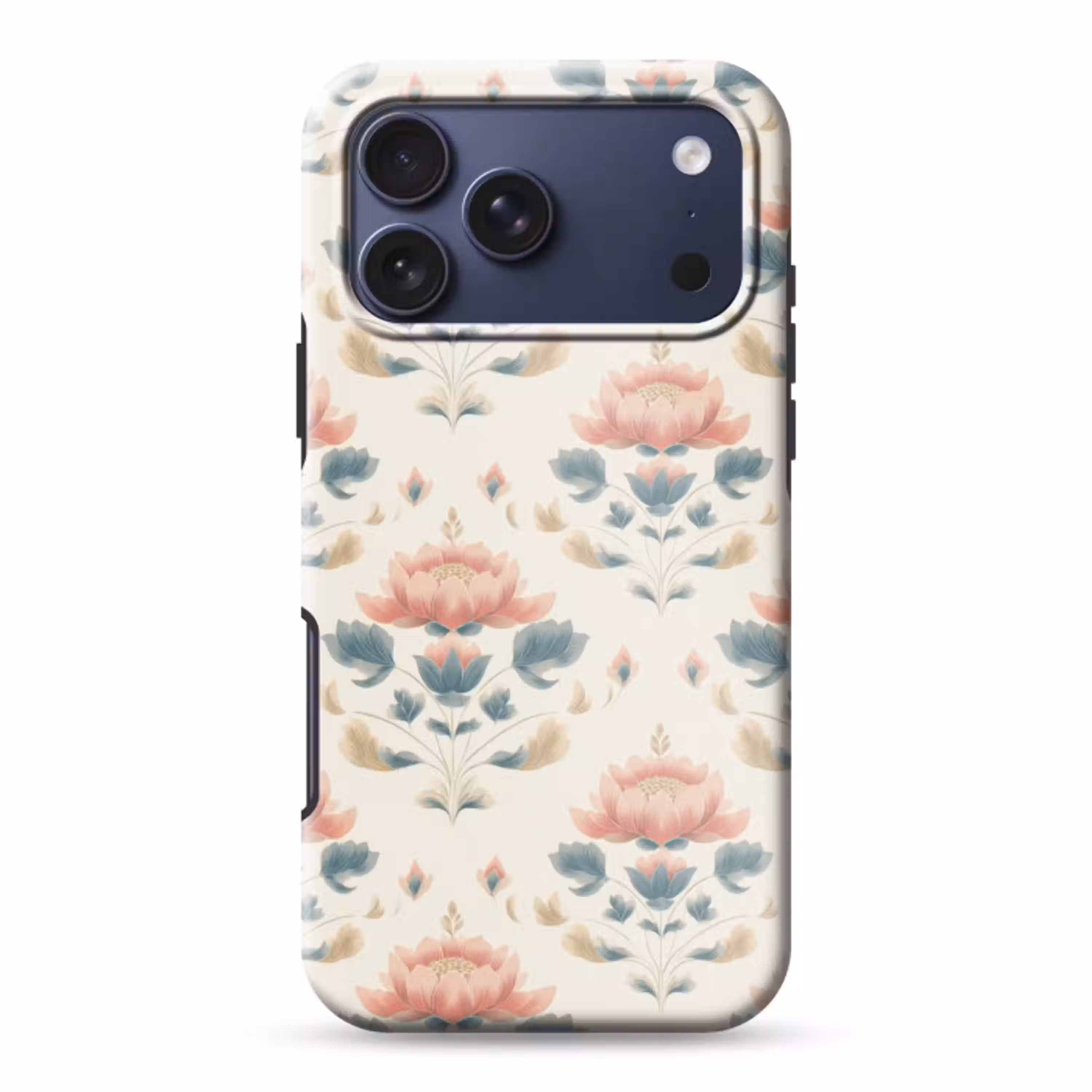 Lotus - Bloemen - Roze Toughcase MagSafe Apple iPhone 17 Pro Max klein 1019 -3d