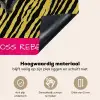 Kat - Baas - Roze - Tijgerprint Inductie beschemer met haakjes middel -ky-onderkant-nl
