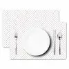 Grafisch - Patroon - Modern -  Geweven Placemat vinyl groot 368 -zzsfeer2_Kitchenyeah-website