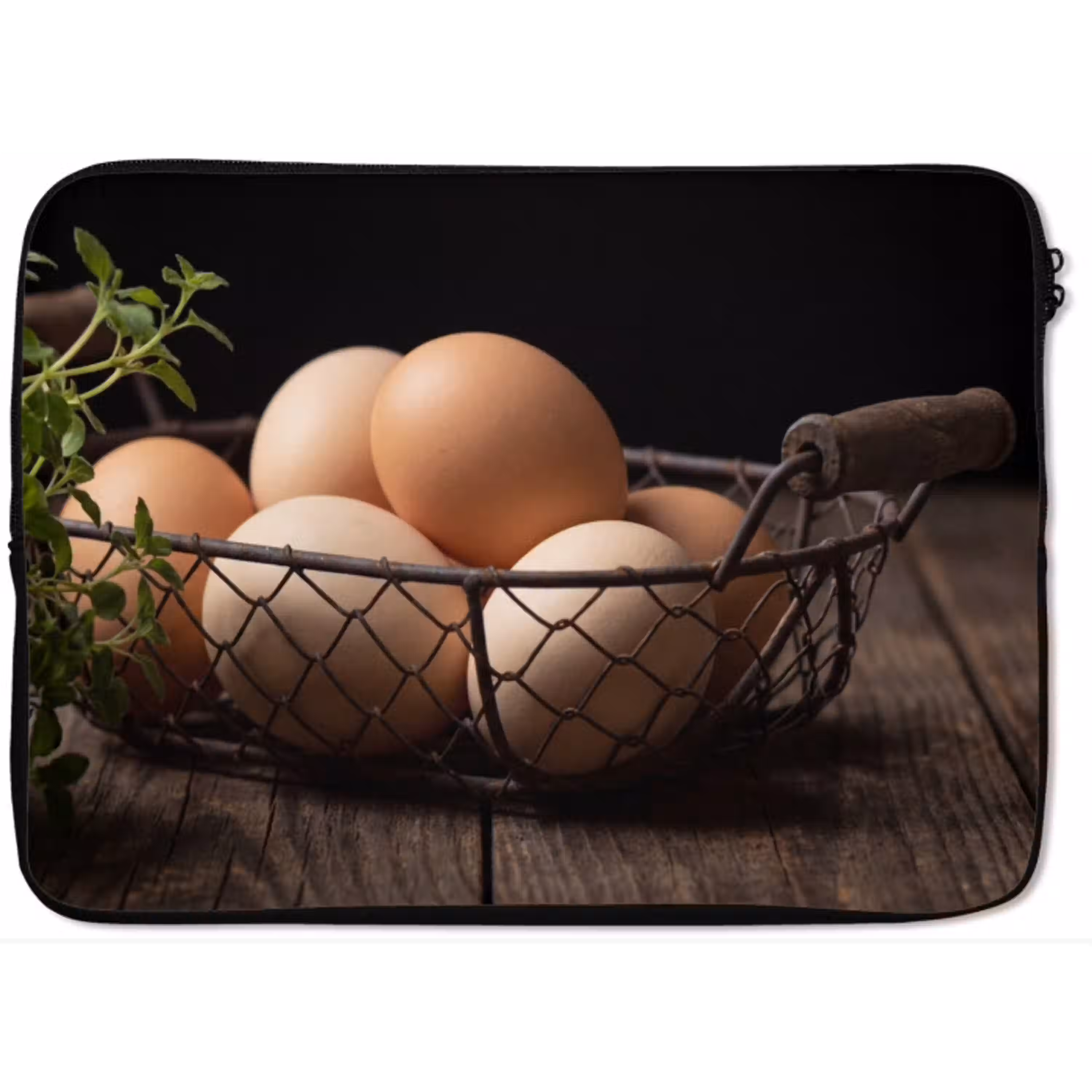Eieren - Mand - Eten laptophoes neopreen klein -zkaufland3dotto