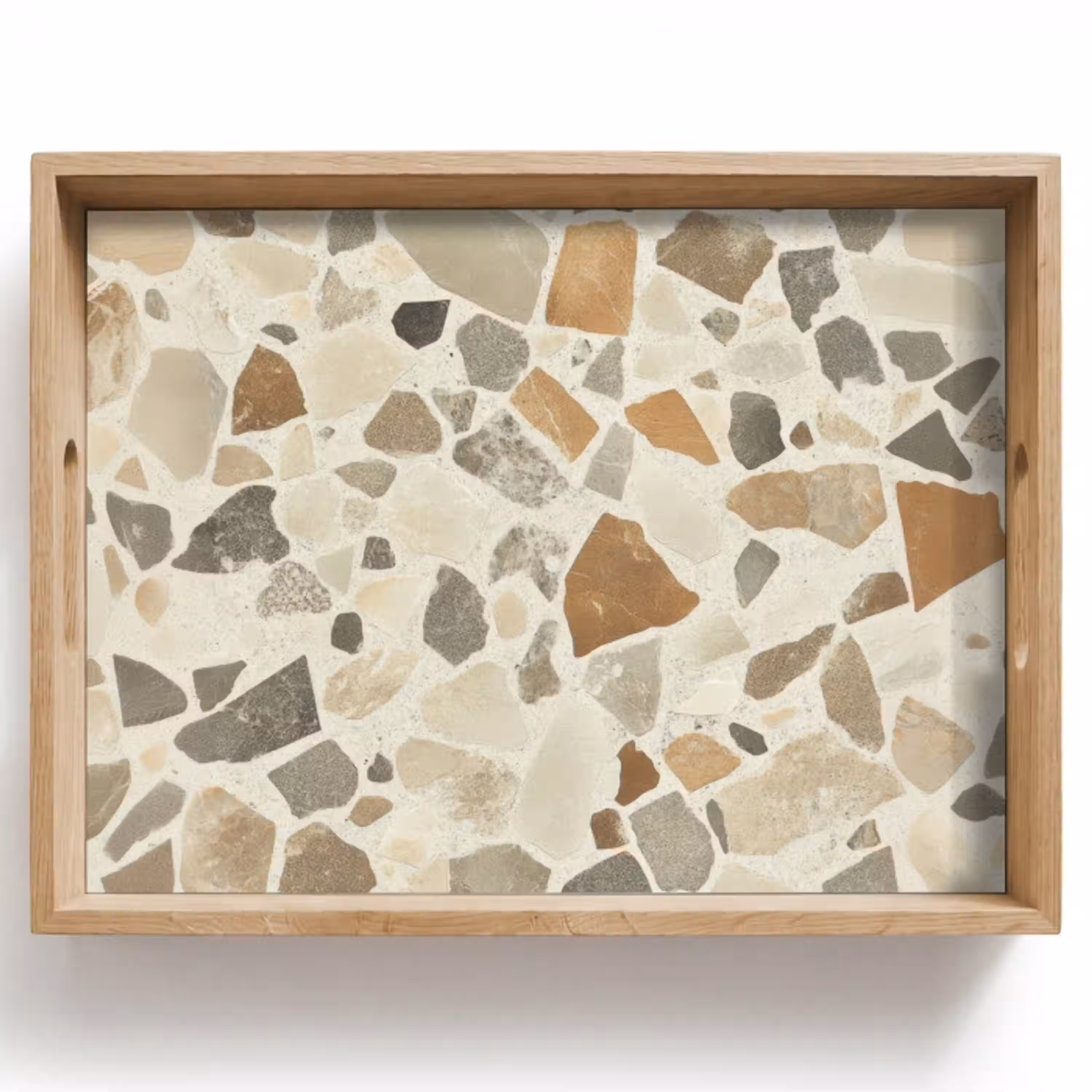 Stenen - Terrazzo - Decoratie - Tegels Dienblad Rechthoek middel -z3d_shopping