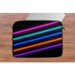 Esthetiek - Retro - Neon laptophoes neopreen klein -tafel
