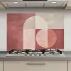 Figuren - Abstract - Roze keuken achterwand spatscherm klein -3d_website