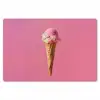 Hoorntje - Schepijs - Roze Placemat vinyl groot -zzsfeer1_Kitchenyeah-website