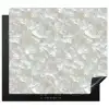 Parelmoerglans - Wit - Schelp Inductie beschermer vinyl 3mm middel 274 -3d