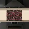 Spat - Abstract - Waterverf - Zacht keuken achterwand spatscherm klein 900 -sfeer1