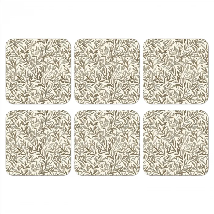 Takken - Botanisch - Taupe onderzetter kurk middel 366 -3d