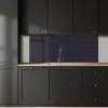 Plaid - Patroon - Visgraad - Blauw keuken achterwand 2 middel 871 -sfeer1