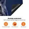 Koe - Delfts - Blauw - Artistiek Inductie beschermer vinyl 3mm klein -zzzzzzz-td-onderkant