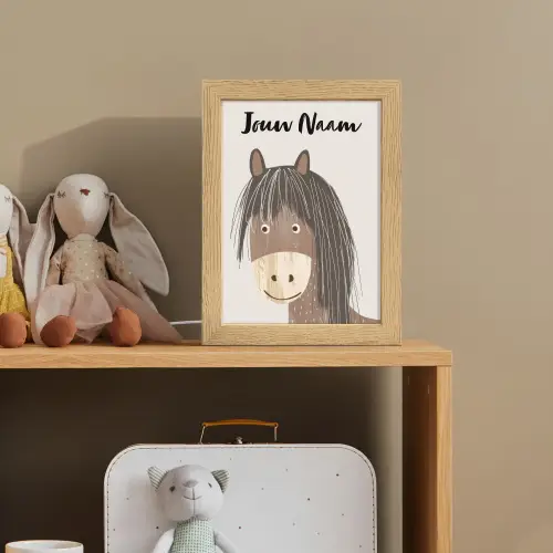 Paard - Dier - Pastel kleuren - Paarden Light Box met kabel (Kinderlampje) klein -sfeer2_kind