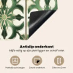 Interieur - Keramiek - Decoratie - Spaans Inductie beschermer vinyl 3mm middel -sfeer4