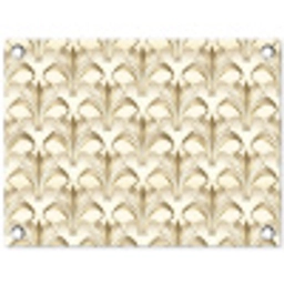 Ornament - Barok - Goud tuinposter los doek klein 239 -3d
