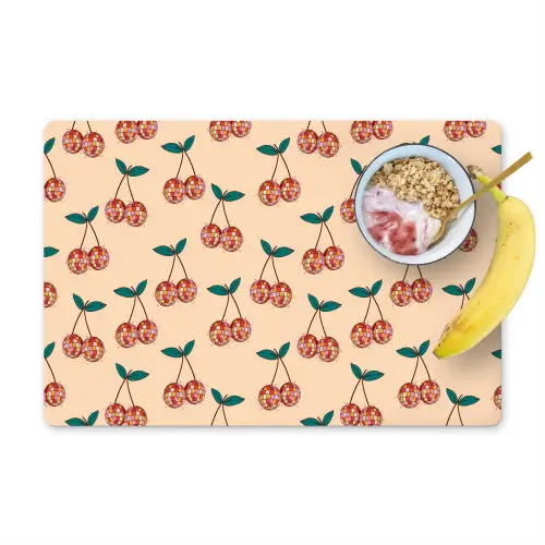 Kers - Disco - Patroon Placemat vinyl groot 368 -zzzproduct_Kitchenyeah-website