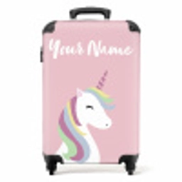 Cartoonicorn NBS - Handbagage koffer - Kinderen Unisex middel -productfoto_recht