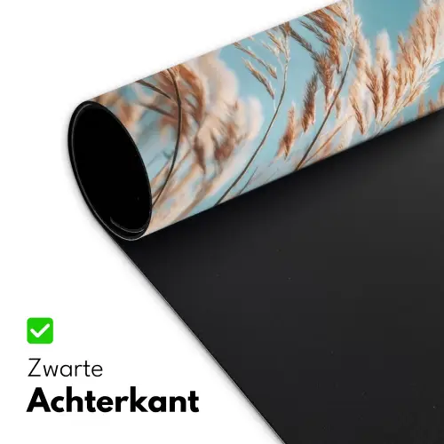 Siergras - Wind - Lichtbruin Muismat XXL klein -sfeer2