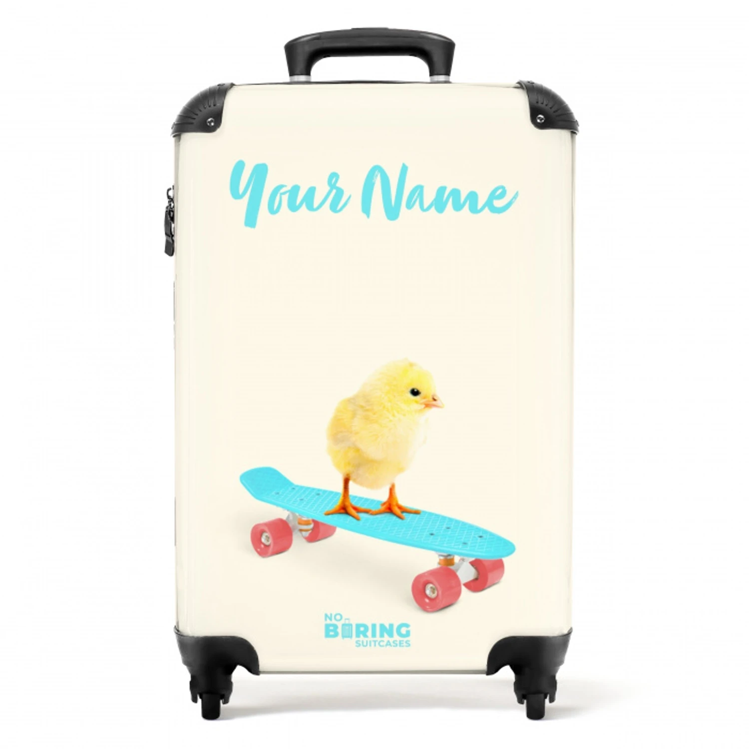 Karrend kuikentje NBS - Handbagage koffer - Kinderen Unisex middel -productfoto_recht