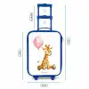 Giraffe met roze ballon Kinderkoffer - Blauw klein -productfoto_formaten