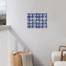 Borden - Floraal - Blauw tuinposter los doek klein 239 -sfeer8