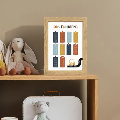 Educatief - Leren rekenen - Auto - Vermenigvuldigingstabel Light Box met kabel klein -sfeer2_kind