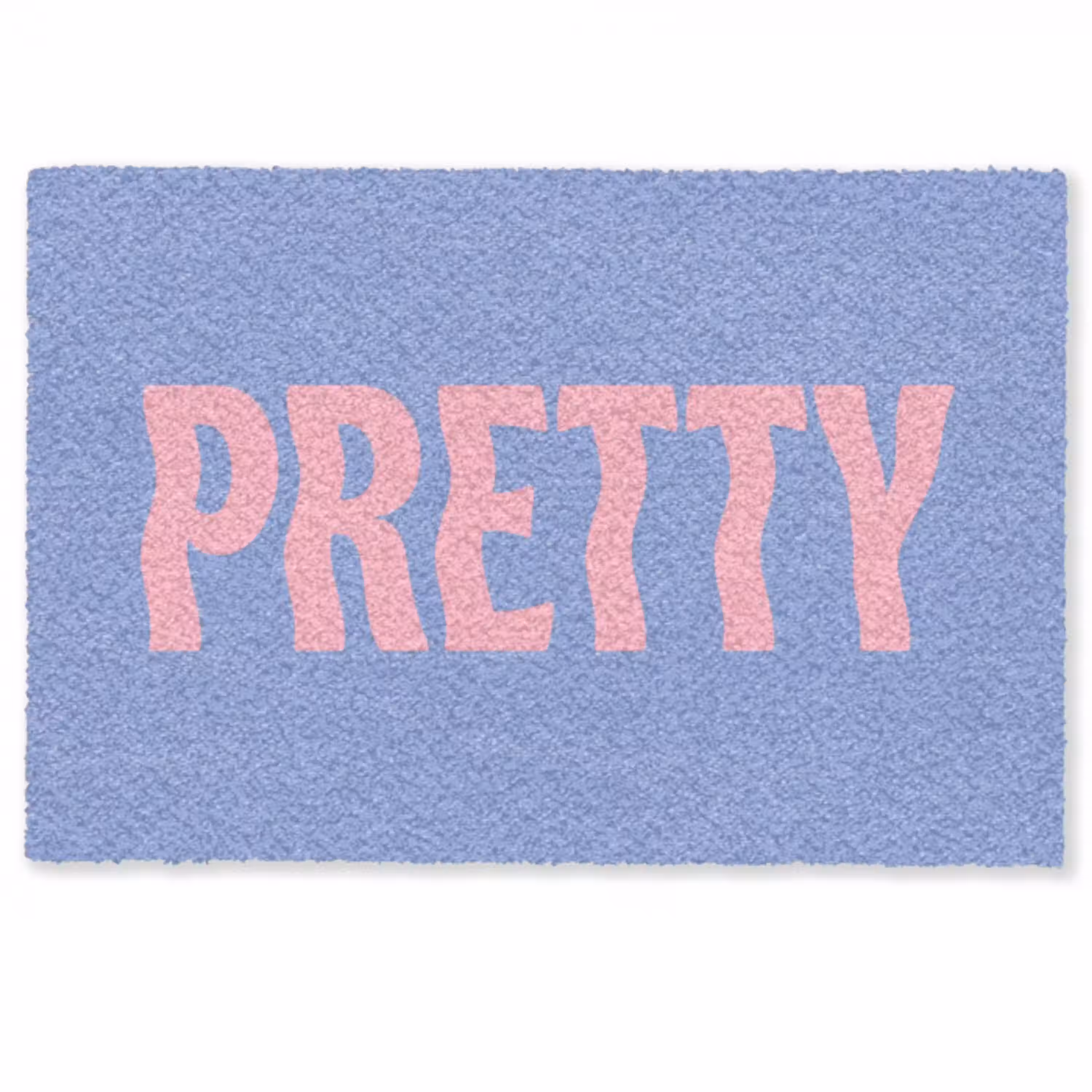 Pretty - Roze - Blauw - Golvend Deurmat klein -zkaufland3d