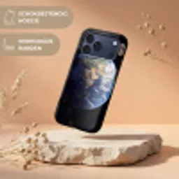 Aarde - Ruimte - Blauw - Groen Toughcase MagSafe Apple iPhone 17 Pro Max klein -USP_RandenV_NL