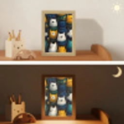 Dieren - Ruimtepakken - Sterren Light Box met kabel klein -sfeer3_kind