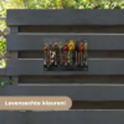 Lepels - Specerijen - Kaneel - Chili tuinposter los doek klein -sfeer3