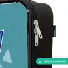 Turquoise tornado Kinderkoffer - Zwart klein -rits_UK