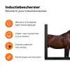 Paard - Modern - Balans Inductie beschermer vinyl 3mm klein -zzzzzzz-td-ups