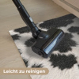 Bont - Textuur - Zwart - Wit Deurmat klein -reinigen_DE