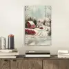 Kerstsfeer - Landelijk - Rood plexiglas 5mm klein -sfeer1