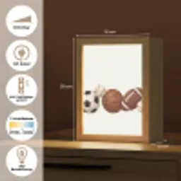 Sport - Ballen - Illustratie Light Box met kabel (Kinderlampje) klein -USP_DE