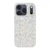 Zebra - Motief - Grijs Telefoonhoesje iPhone 17 Pro klein 878 -3d