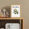 Schildpad - Waterverf - Kleuren - Dieren - Meisjes - Jongens Light Box met kabel (Kinderlampje) klein -sfeer2_kind