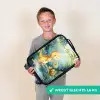 Dino - Schildpad - Jungle Kinderkoffer - Zwart klein -sfeer4_NL
