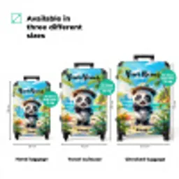 Pablo panda NBS - Handbagage koffer - Kinderen Unisex middel zzzzzzVergelijking_3EN