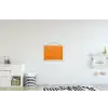 Water - Druppels - Oranje textielposter latten blank klein -kinderkamer
